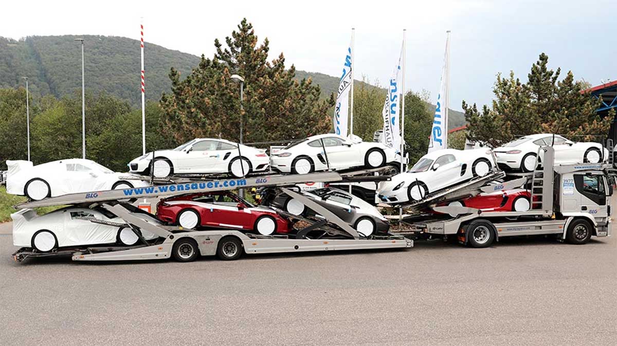 Offener Autotransport: effiziente Serienlogistik